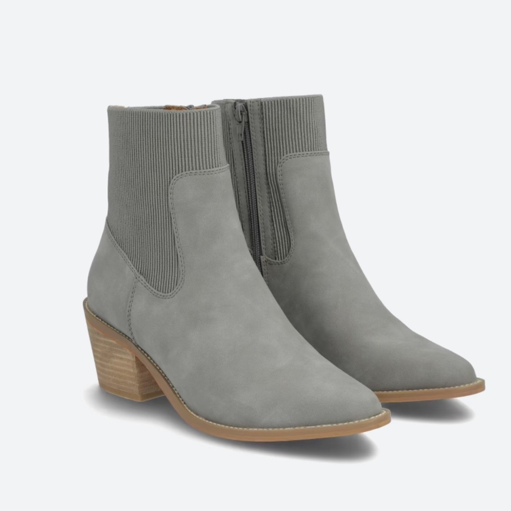 NEW Dolce Vita Gray Stretch Booties
